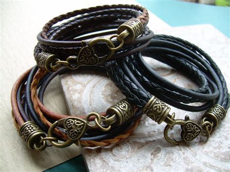 leather bracelet for women.